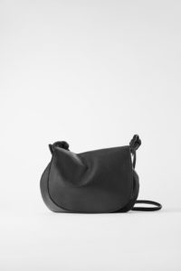 personaliseerbare leren schoudertas